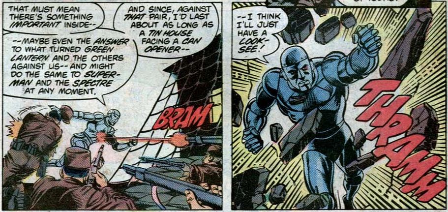 robotman on the attack
