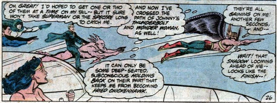 everybody chases hawkman