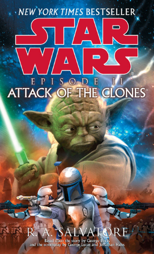 Episode II Attack of the Clones book cover
