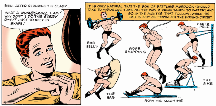 The training of Matt Murdock