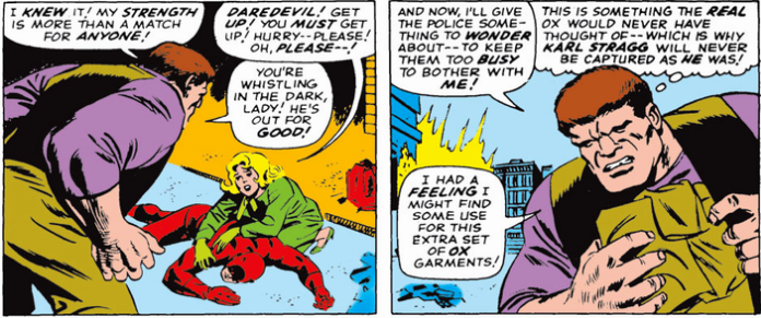 Daredevil goes down