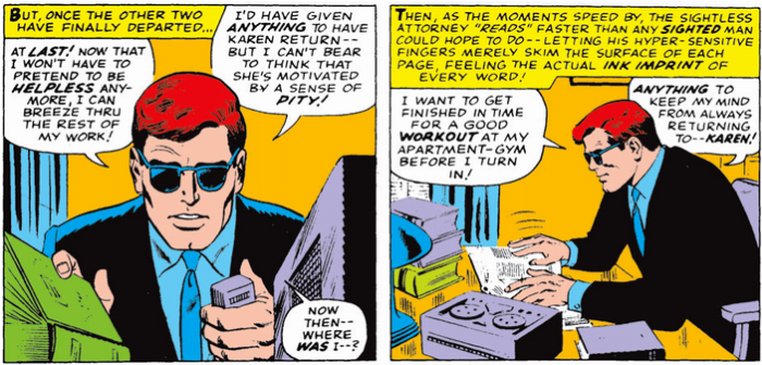 Matt Murdock at work