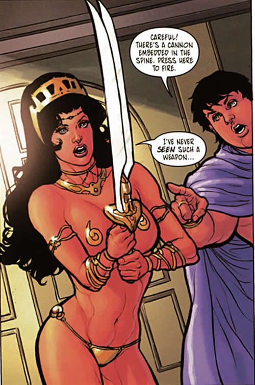 valian gives dejah thoris a special sword