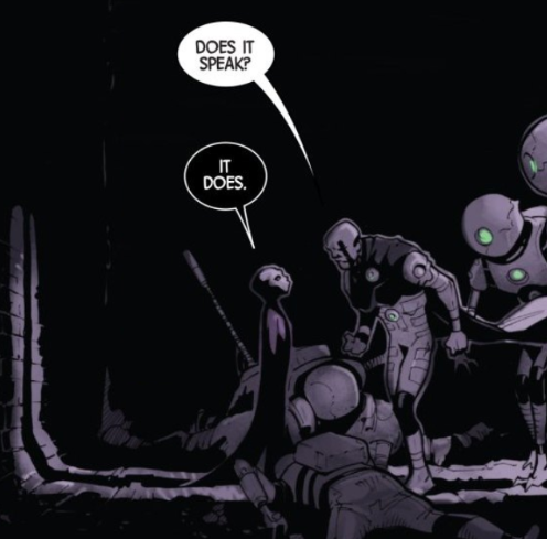 The empirator and the thing in the cellar
