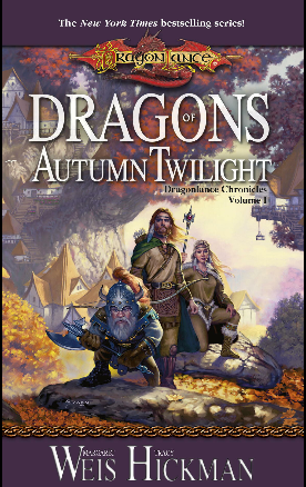 Dragons of Autumn Dawning book cover