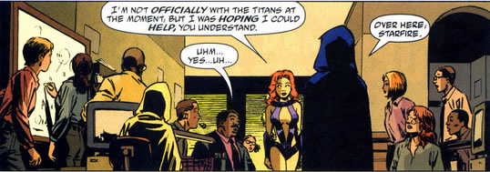 Batman Gotham Central : starfire at the MCU