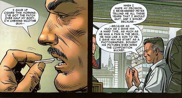 J. Jonah reacts to the unmasking