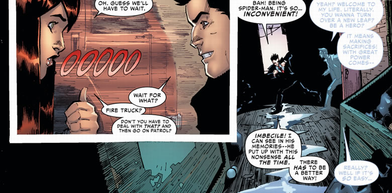 doc ock considers spider-man's on call situation