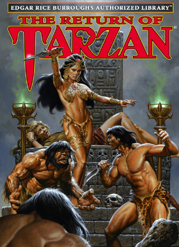 The Return of Tarzan book cover
