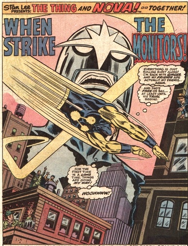 Nova in flight