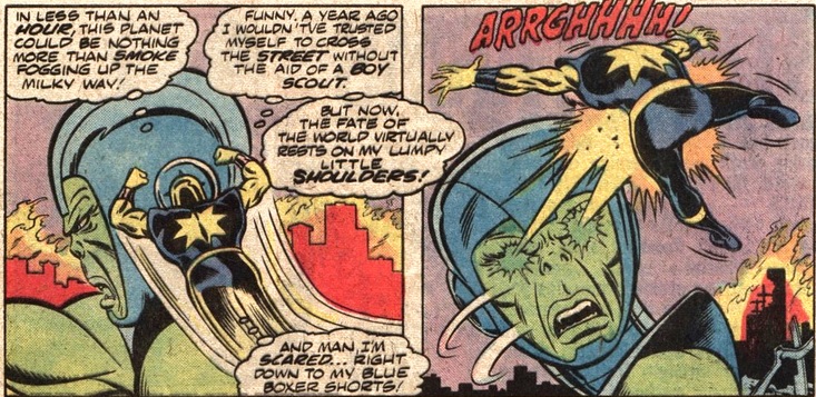 Nova attacks a monitor