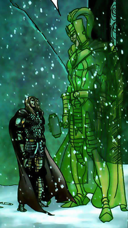 loki contronts thor