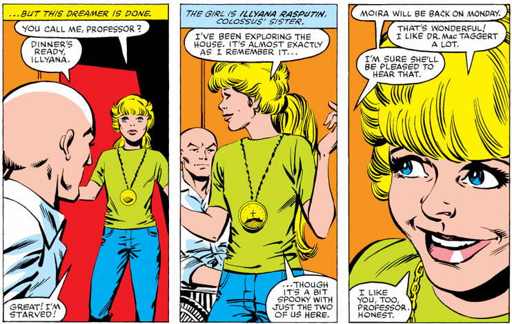 illyana talking