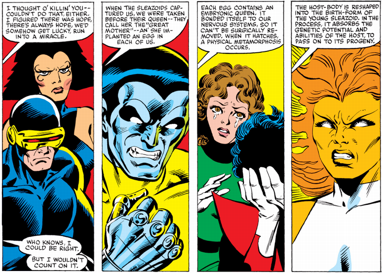 x-men distraught