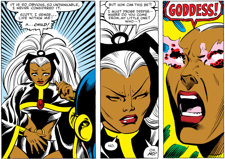 ororo screaming