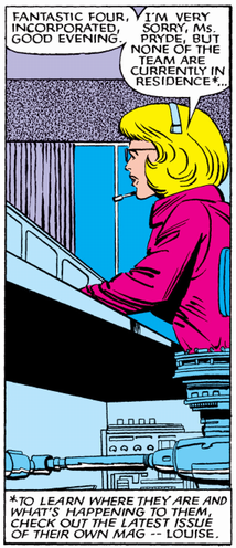 fantastic four robot receptionist