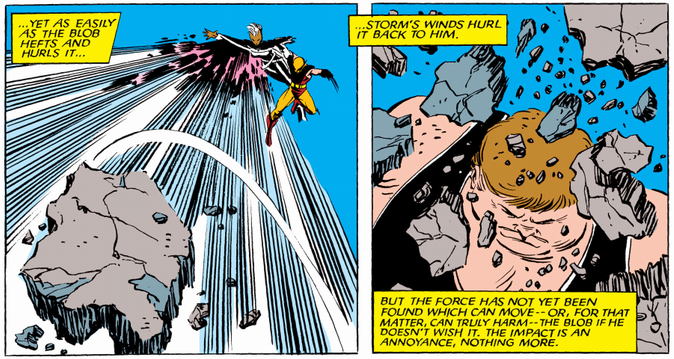 the toughness of the blob