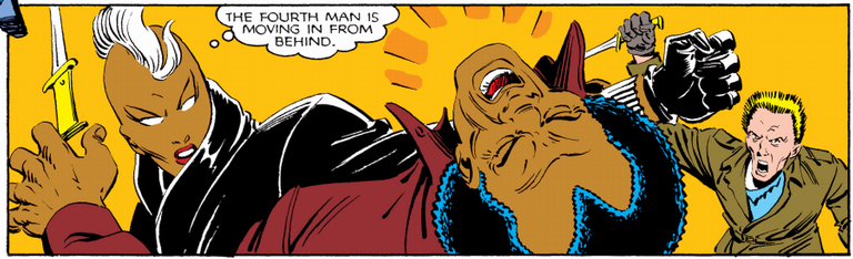 ororo in action