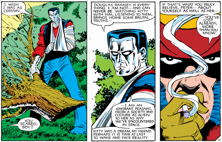 colossus in a jealous fit