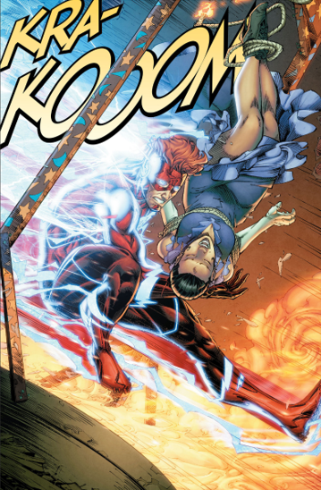 Flash saves Linda Park