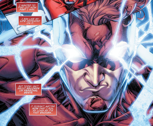 Flash closeup